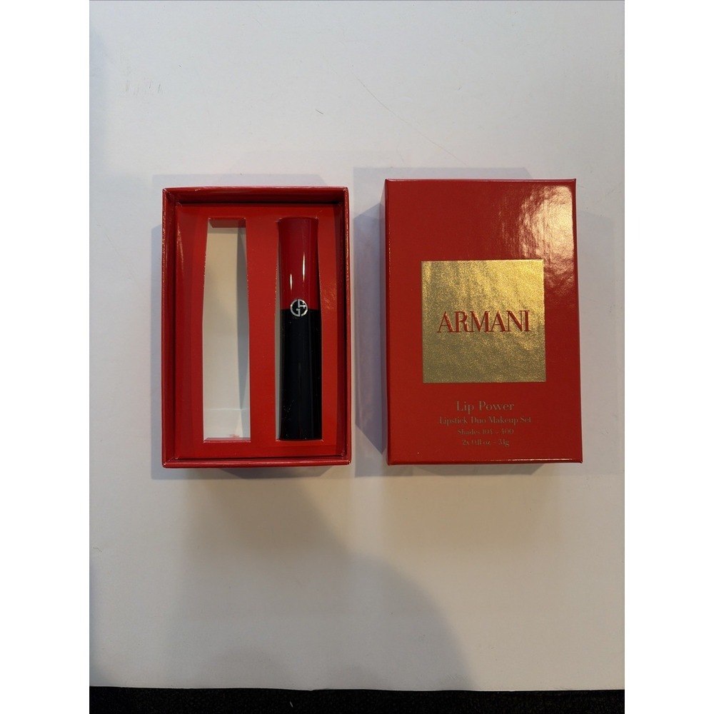 Giorgio Armani Lip Power Lipstick Shade 104 New Unused w Box - READ DESCRIPTION